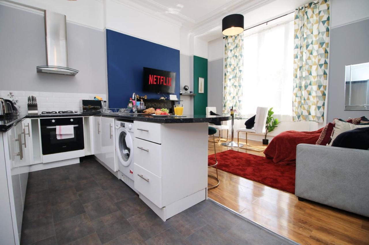 Ferienwohnung Sleek&Stylish 2 bed in Clifton - Garden Bristol Exterior foto